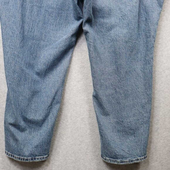 Madewell Mid-Rise Perfect Vintage Jean Womens 26W Distressed New Medium Wash - Picture 7 of 16